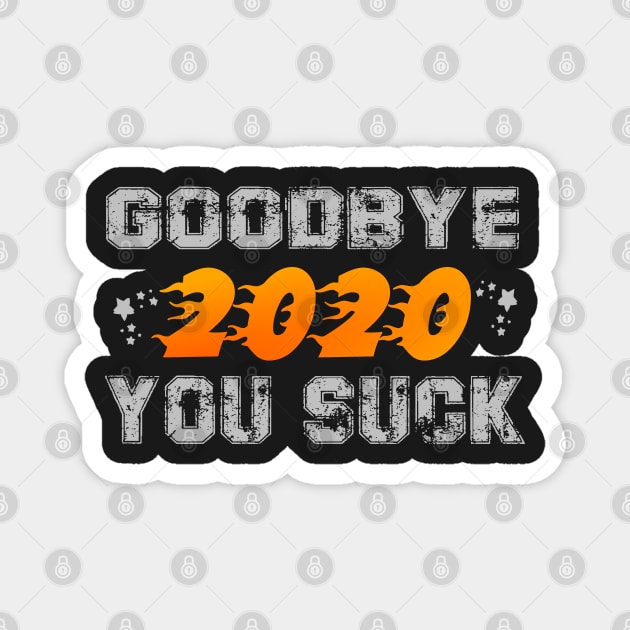 Goodbye 2020 you suck Magnet by jaml-12