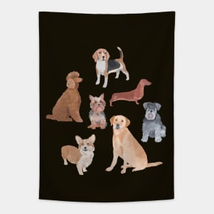 Dog Love Tapestry