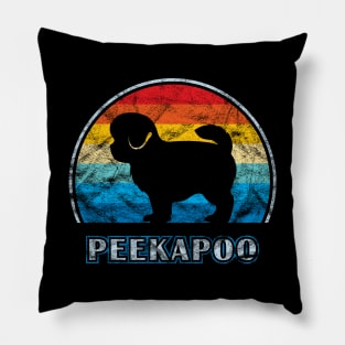 Peekapoo Vintage Design Dog Pillow