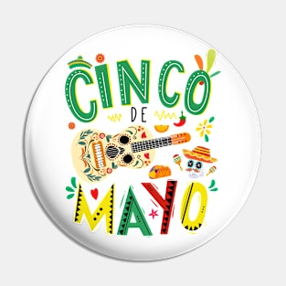 Cinco De Mayo Mexican Fiesta 5 De Mayo Mexico Mexican Day Pin