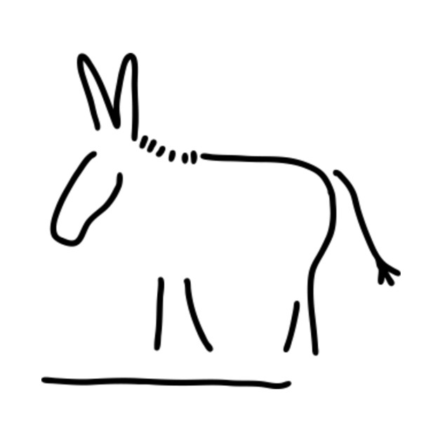 donkey mule stubbornness - Tail - Phone Case