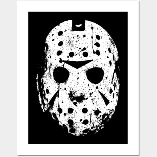 Jason Voorhees Hockey Mask & Machete Art Board Print for Sale by  IndiaChloe