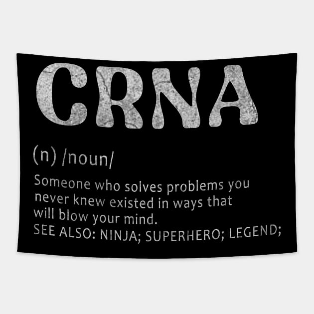 CRNA - Definition Design Tapestry by ysmnlettering