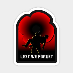 Lest We Forget Magnet