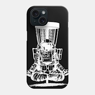 Astronaut Disc Golf yoga Basket Phone Case