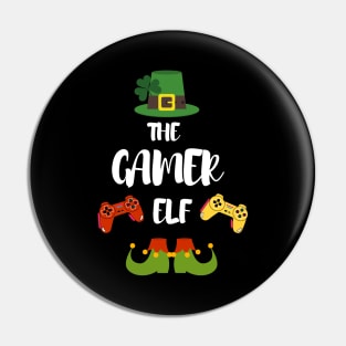 christmas in quarantine - The gamer elf Pin