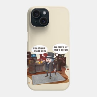 The grandfather big boss mafia. Vito Phone Case