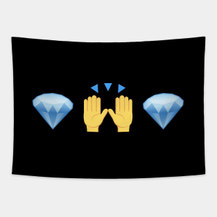 Diamond Hands Tapestry