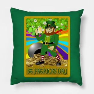 Slainte! Good Health! Happy St Patty's Day! Pillow