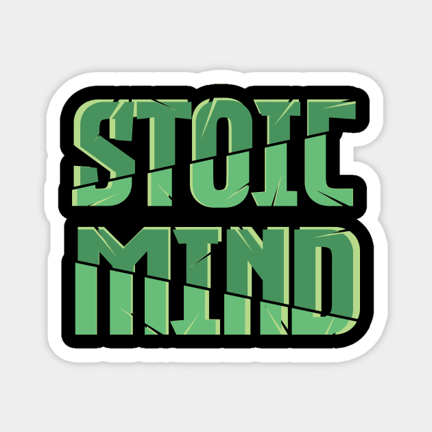 Stoic mind Magnet by passivemoth