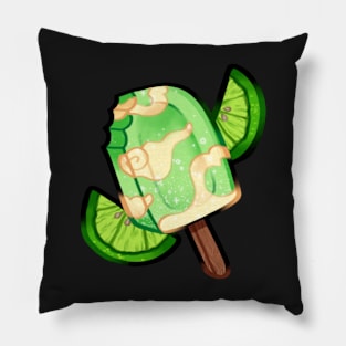 Lime Popsicle Pillow