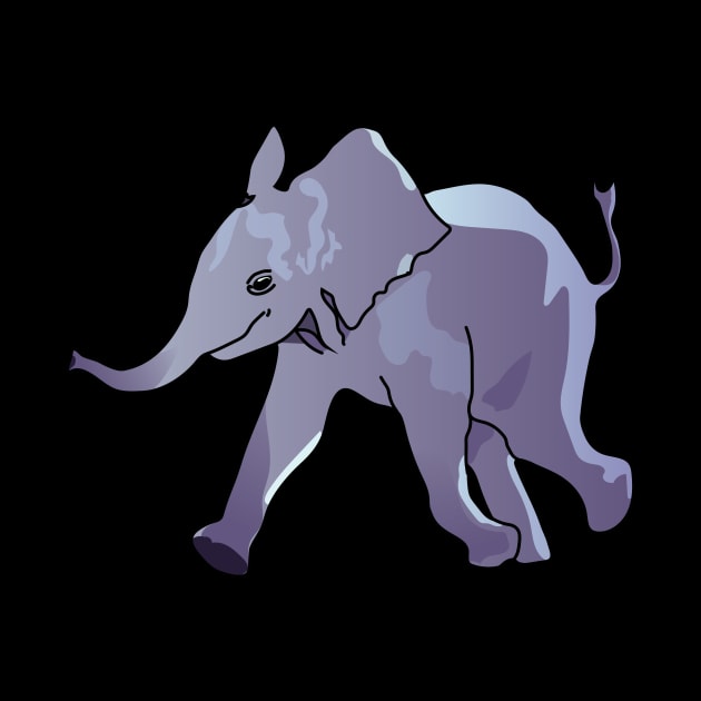 Baby Elephant by ThinkingSimple