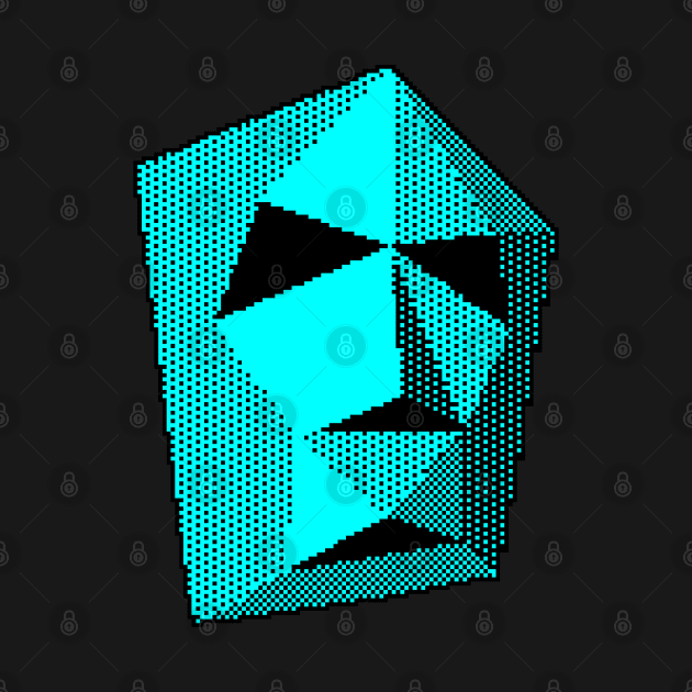 I of the Mask, Robot Head - ZX Spectrum 8-bit Legend by Out of Memory