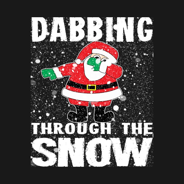 Christmas dabbing though the snow by andytruong