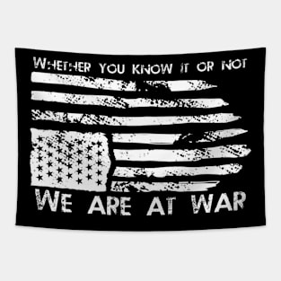 We Are At War Tapestry