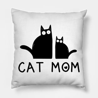 Cat Mom Pillow