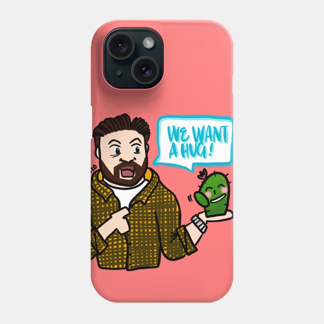 Tom Hardy - CBeeBies Free Hugs Phone Case by iseasilyamused