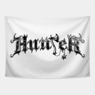 DenialJ Evil Merch - Hunter Logotype Tapestry