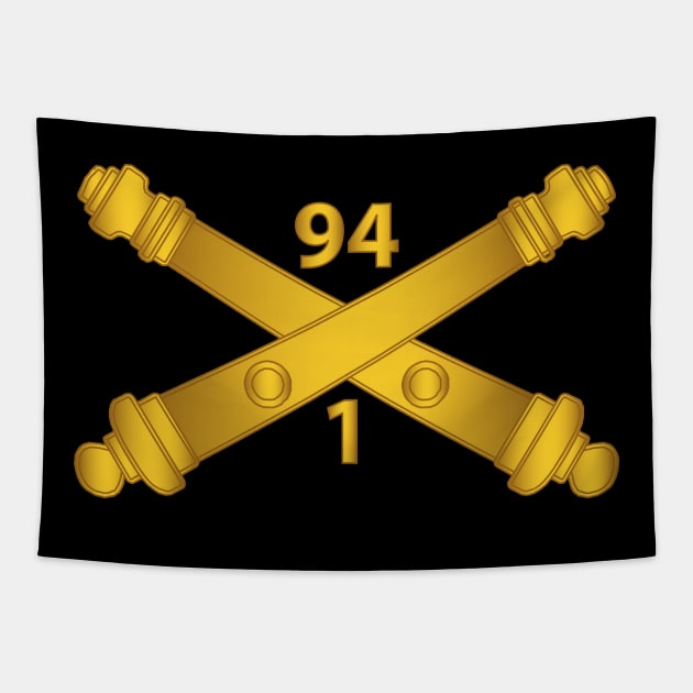 1st Bn, 94th Field Artillery Regiment - Arty Br wo Txt Tapestry by twix123844