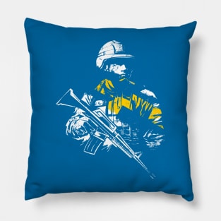 Sweden Military Trooper Pillow