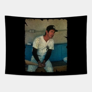 Billy Martin in New York Yankees Tapestry