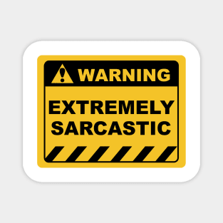 Funny Human Warning Labels Sarcastic Magnet