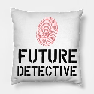 Future Detective Pillow