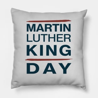 Martin Luther King Jr Day (MLK) Black Pride Pillow