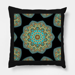 Dreamtile Kaleidoscope Pattern (Seamless) 18 Pillow