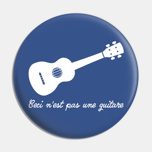 This is a Ukulele Pin by schlag.art