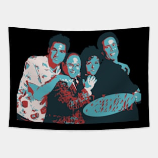 Seinfeld Tribute Tv Series TV SHOW SEINFELD - the office curb your enthusiasm kramer simpsons golden girls breaking bad vandelay industries friends arrested development sopranos Tapestry