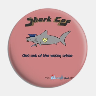 Shark Cop Pin