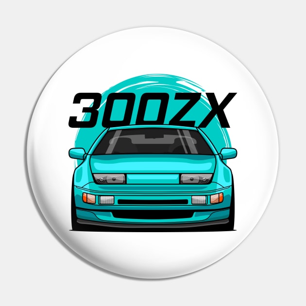 Teal 300ZX Z32 Pin by GoldenTuners