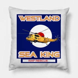 Westland Sea King Search and rescue helicopter in RAF roundel, Pillow