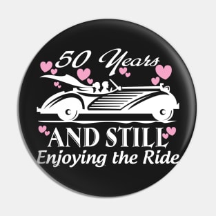 Anniversary Gift 50 years Wedding Marriage Pin