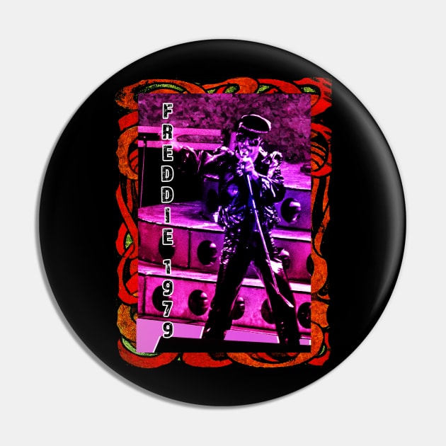 Freddie Mercury Live 1979 Pin by Concert Teez