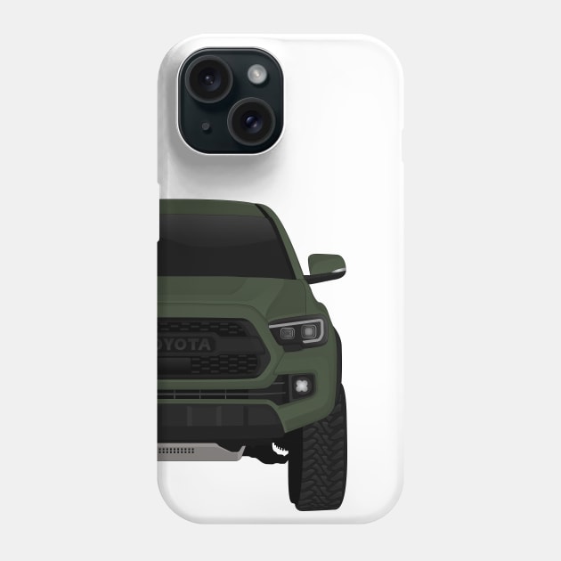 Toyota Tacoma ARMY GREEN Phone Case by VENZ0LIC