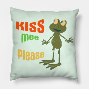 Kiss mee please Pillow