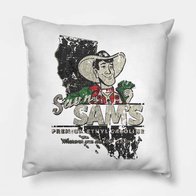 Sav'n Sam's - Vintage Pillow by JCD666