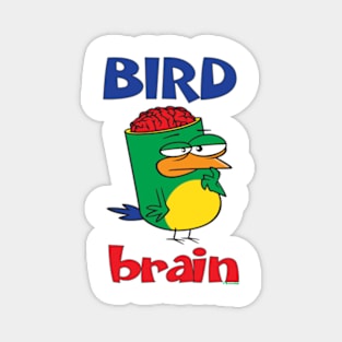 Birdbrain Design for Bird Lovers Magnet