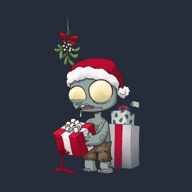 Christmas Zombie by Dooomcat