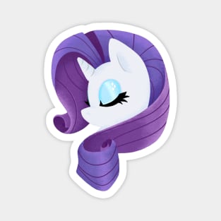 Pony Portraits - Rarity Magnet