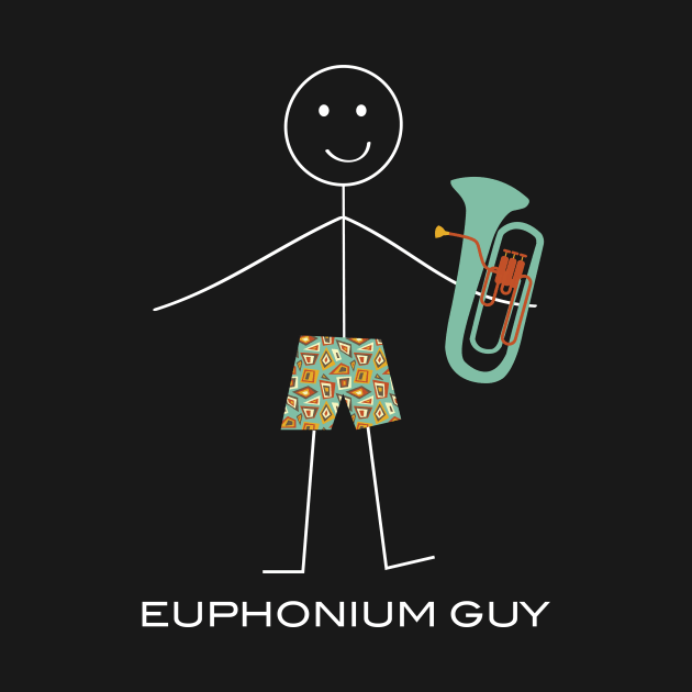 Funny Mens Euphonium Design by whyitsme