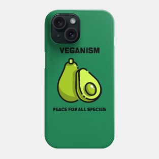 Veganism Peace For All Species Phone Case