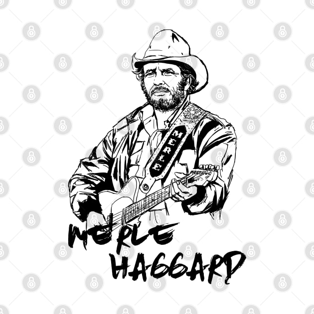 Merle Haggard by ThunderEarring