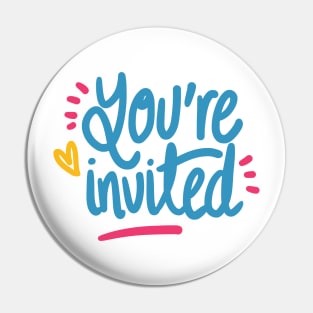 Your Invited Pin