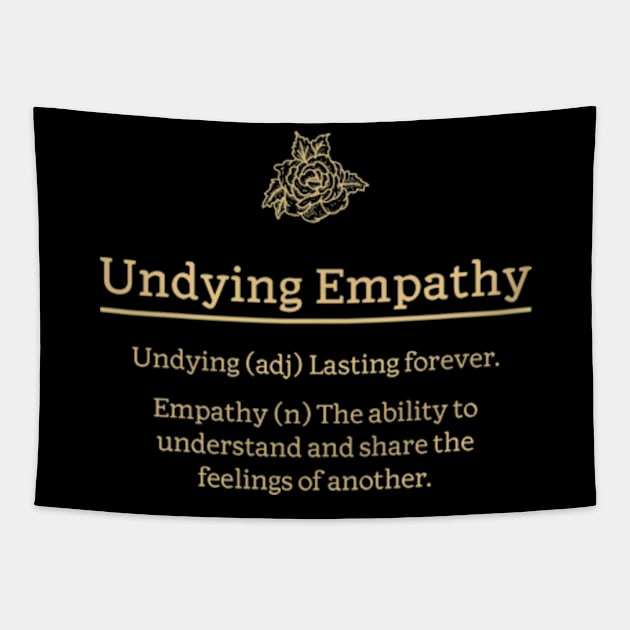 Undying Empathy Women's Tapestry by irvtolles