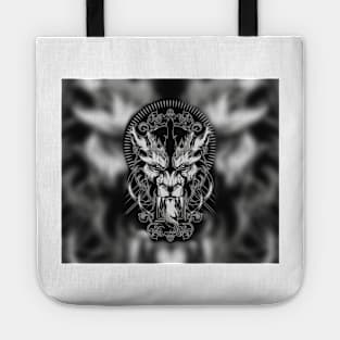 Black and white Tote