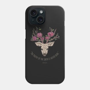 "The poetry of the Earth is never dead." - John Keats Phone Case