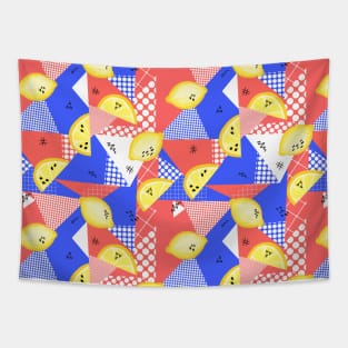 Pop Art Lemons Tapestry